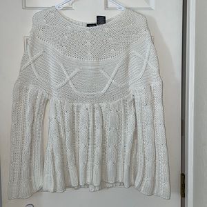 Nicole Miller Babydoll Sweater